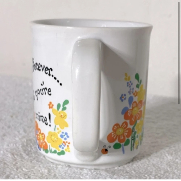 Vintage Flower Sisters Are  Forever Mug - Picture 2 of 9
